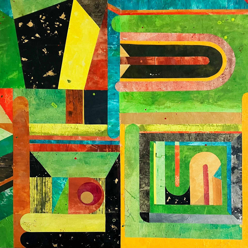 Retro Baby - Original Painting by Michelle Fraser