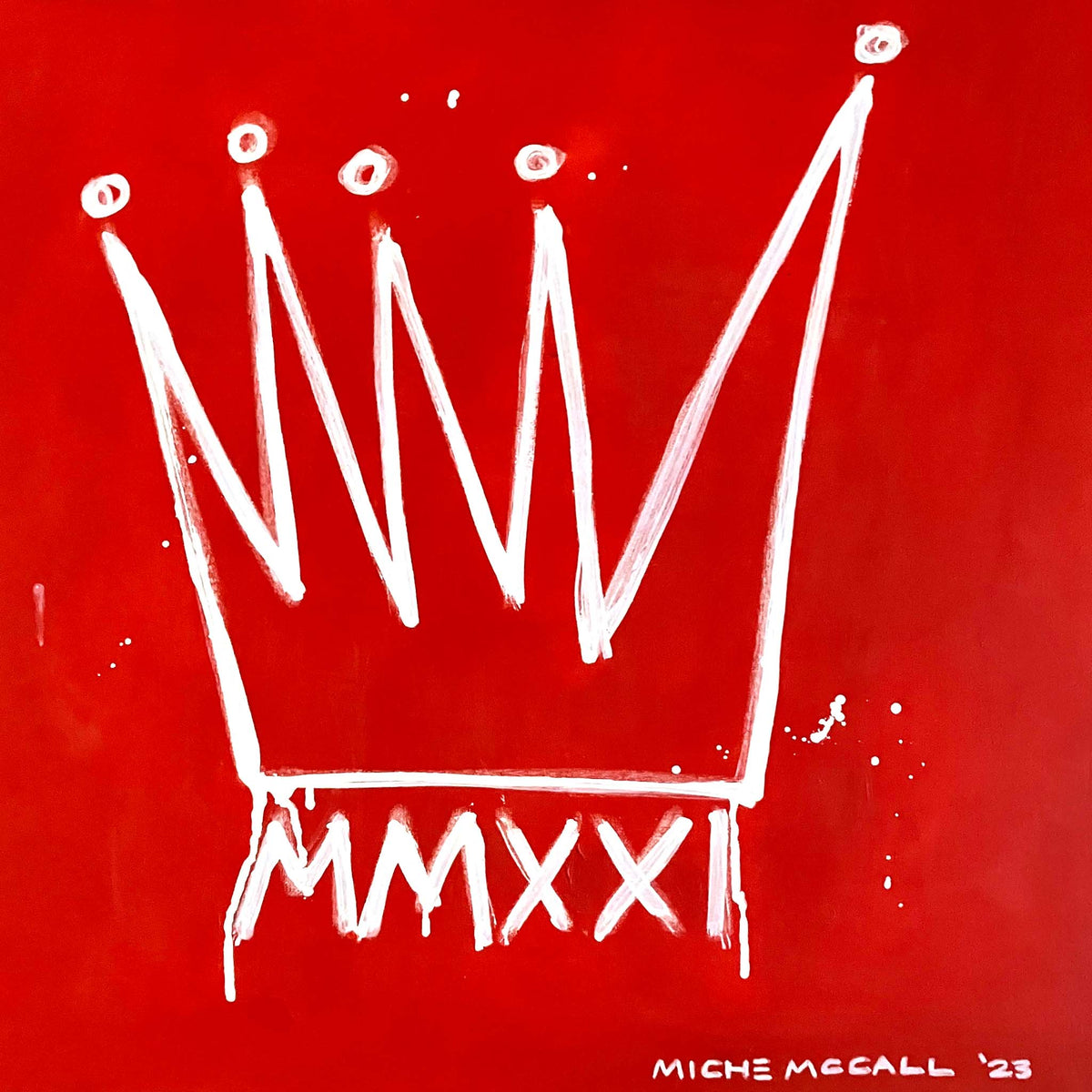 Crowning Me - Original Painting by Michelle Fraser