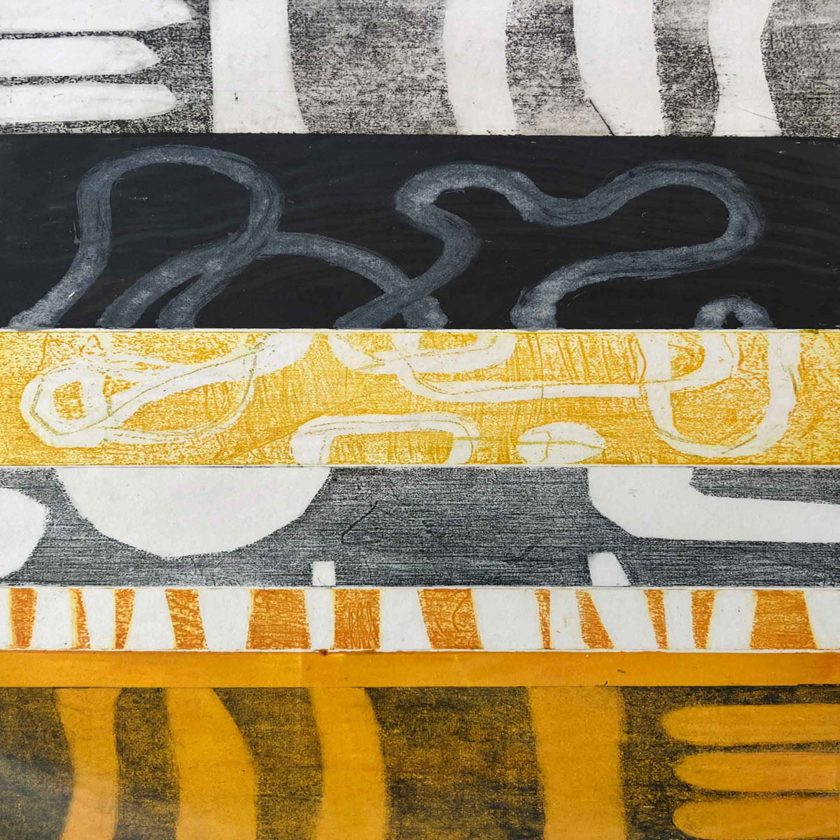 Its a Mustard Thing - Original Painting by Michelle Fraser
