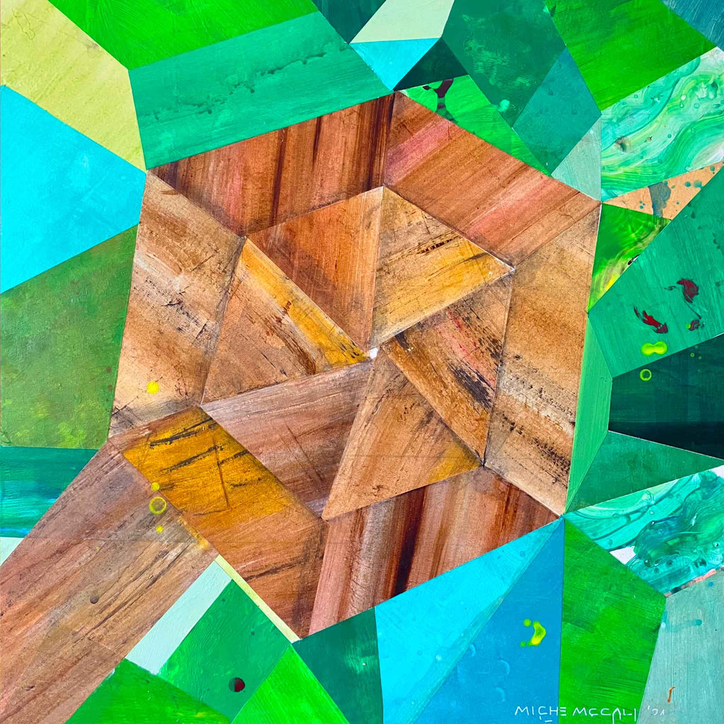 Puti Puti - Original Painting by Michelle Fraser