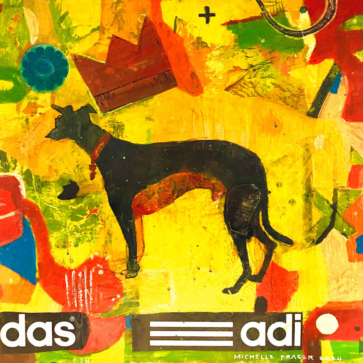 Meesta - Original Painting by Michelle Fraser