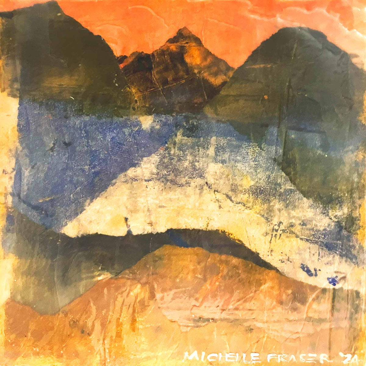 Aspiring - Original Painting by Michelle Fraser