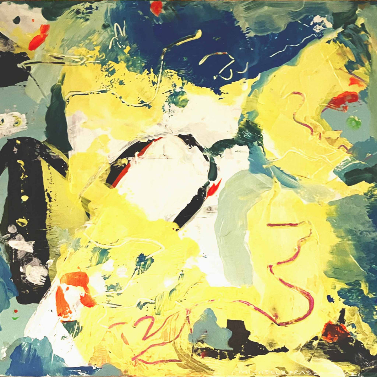 Custard + Sideshows - Original Painting by Michelle Fraser
