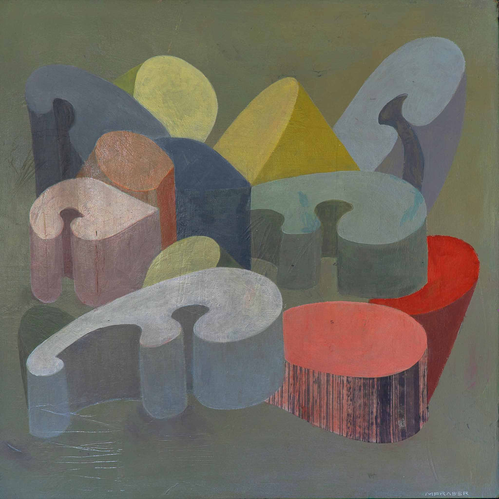 Junk Deluxe | Original Acrylic Painting by Michelle Fraser