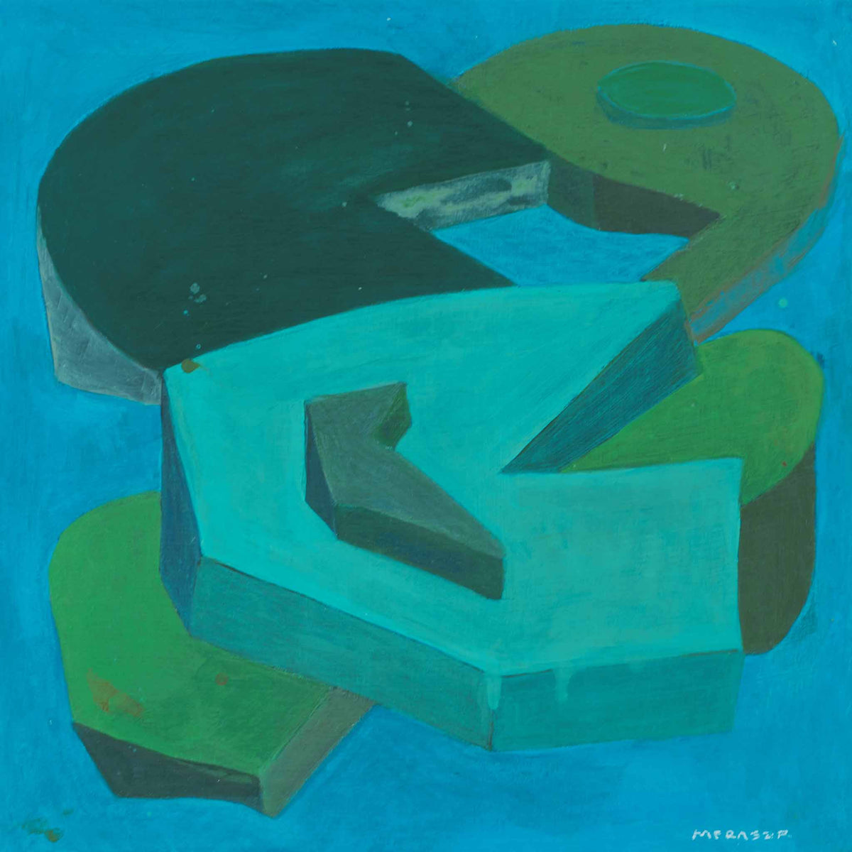 Pond I | Original Acrylic Painting by Michelle Fraser