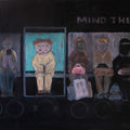 Mind The | Original Acrylic Painting by Michelle Fraser