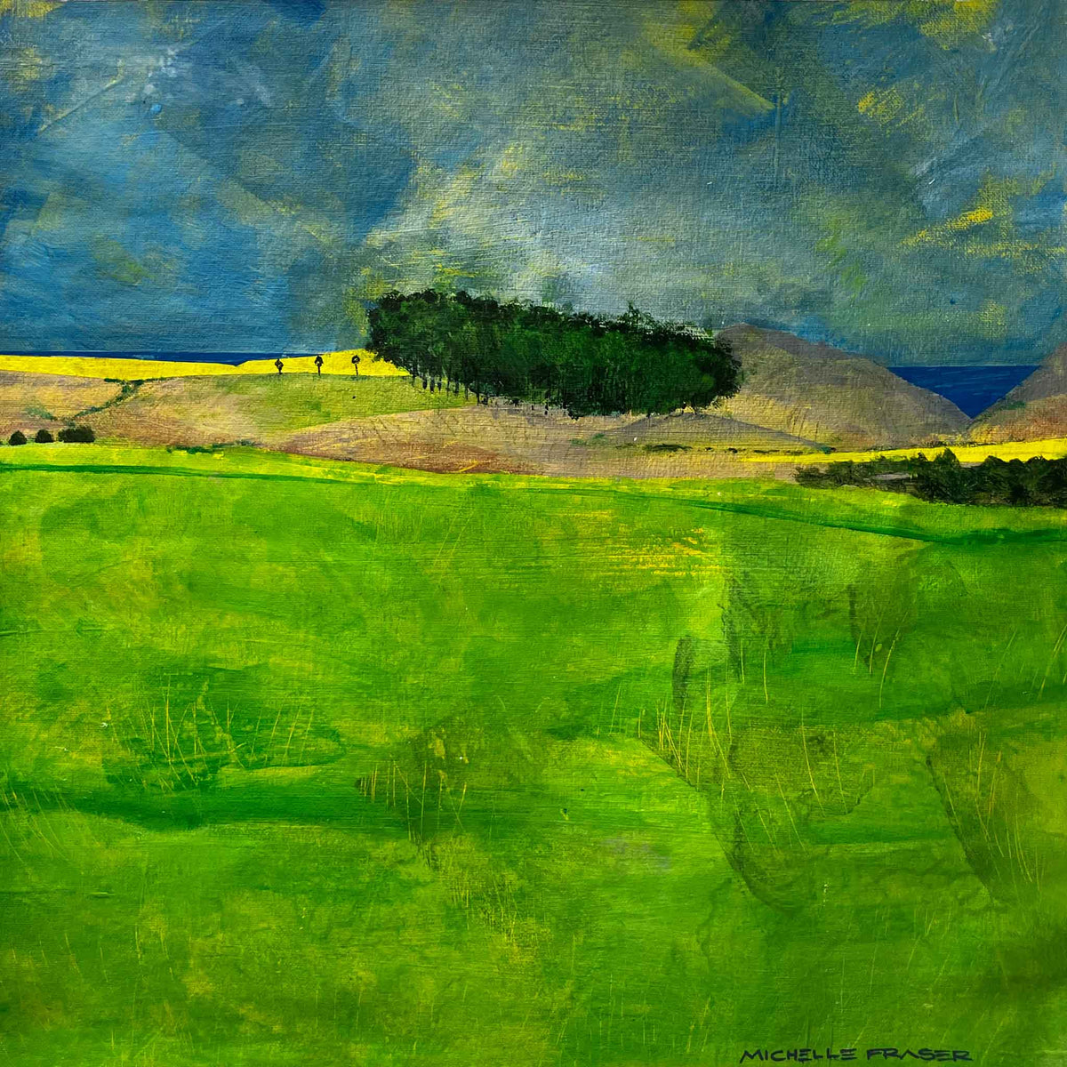 Cape K | Original Acrylic Painting by Michelle Fraser