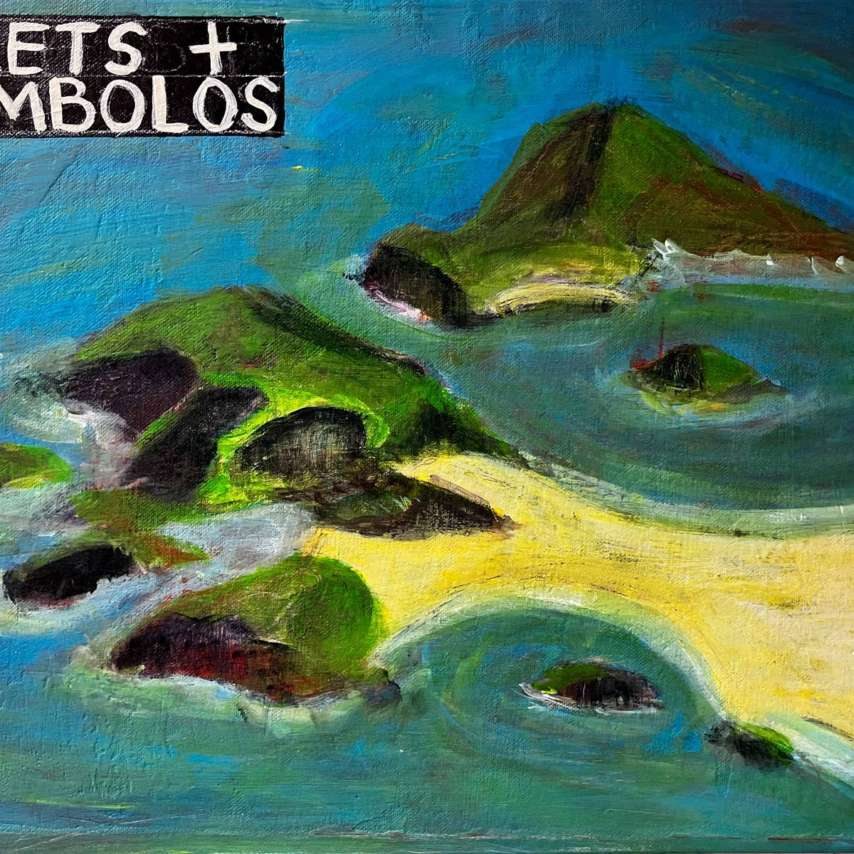 Islets + Tombolos | Original Acrylic Painting by Michelle Fraser