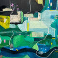 Faultlines - Original Painting by Michelle Fraser