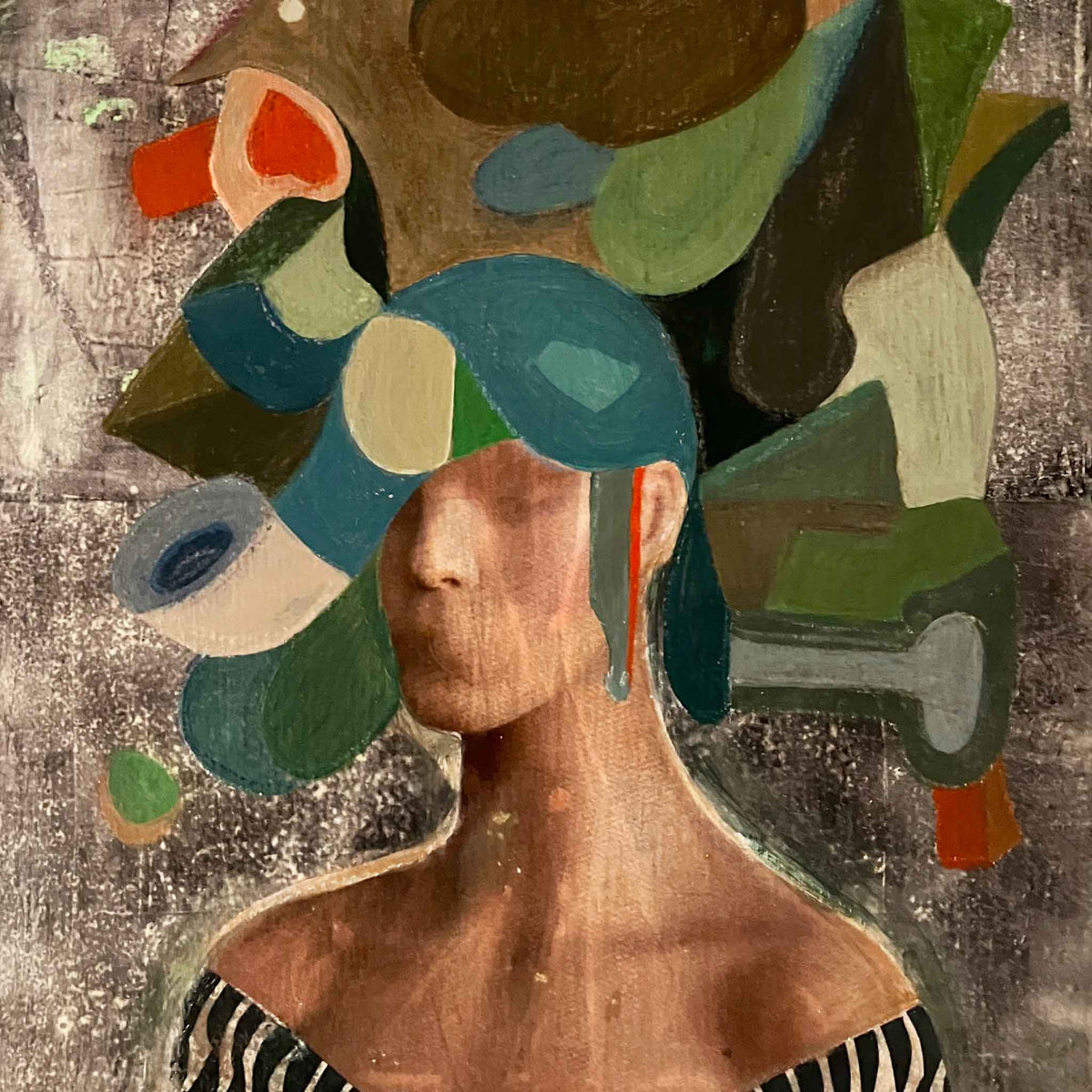 In Her Head | Original Acrylic Painting by Michelle Fraser