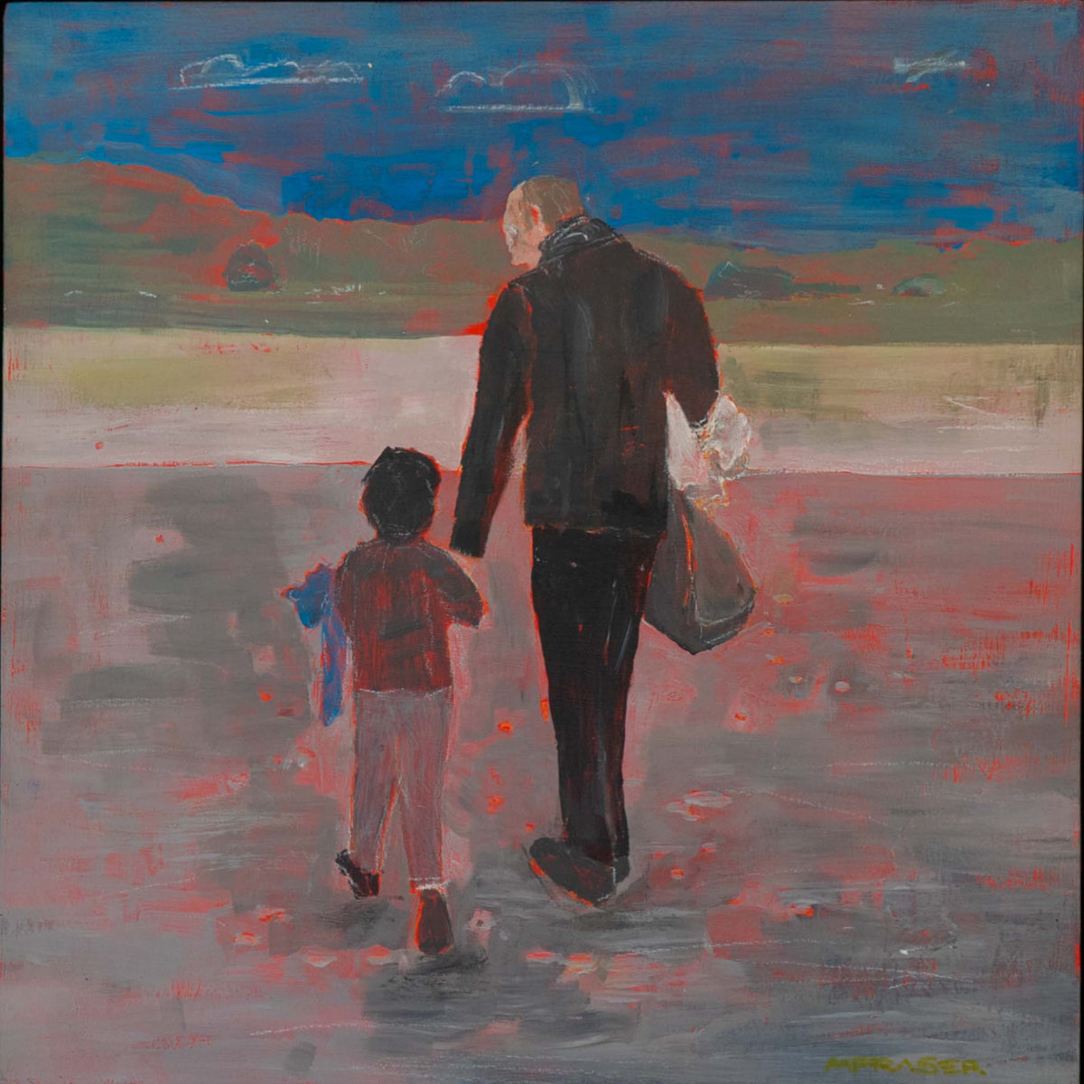 Momona | Original Acrylic Painting by Michelle Fraser