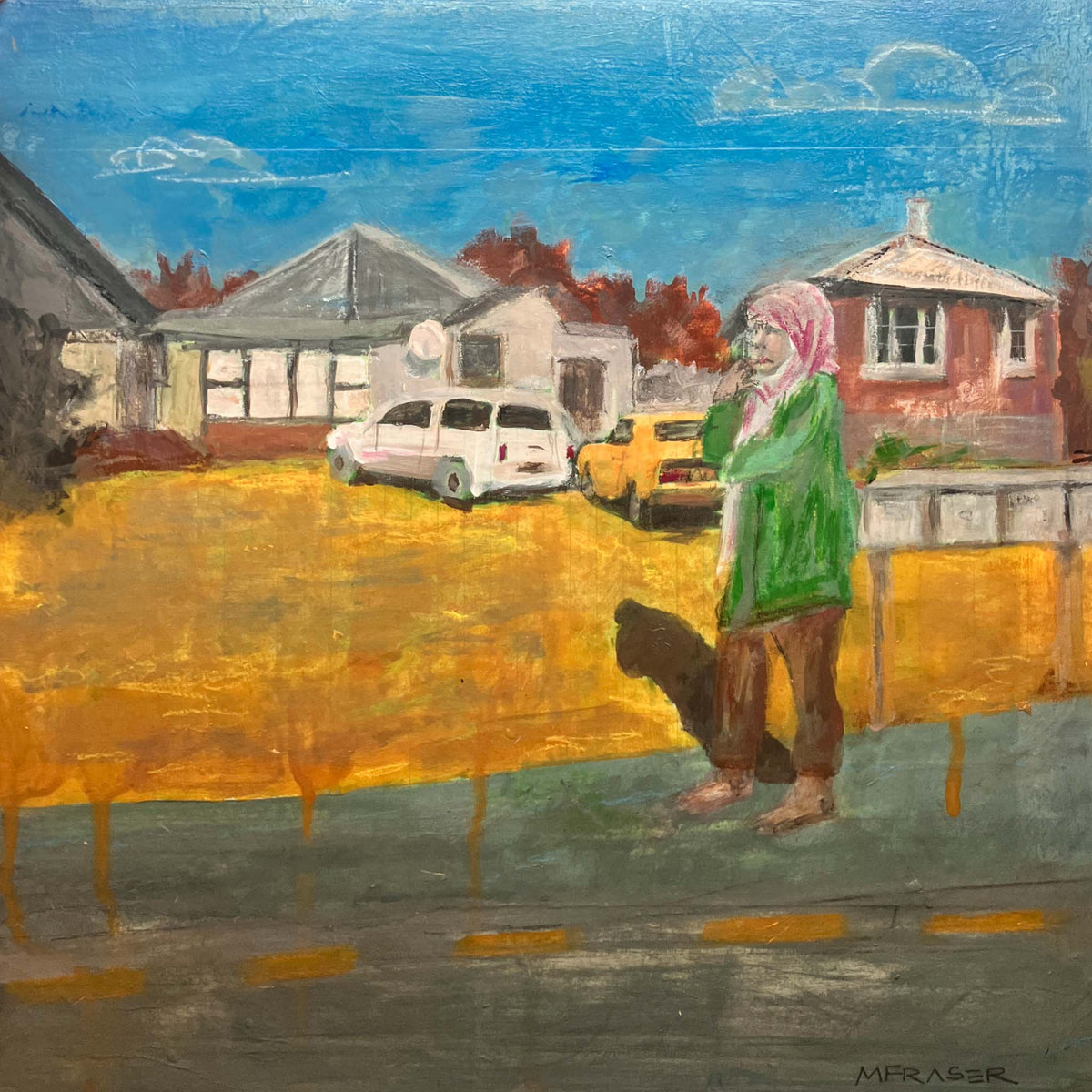 Mayfair | Original Acrylic Painting by Michelle Fraser