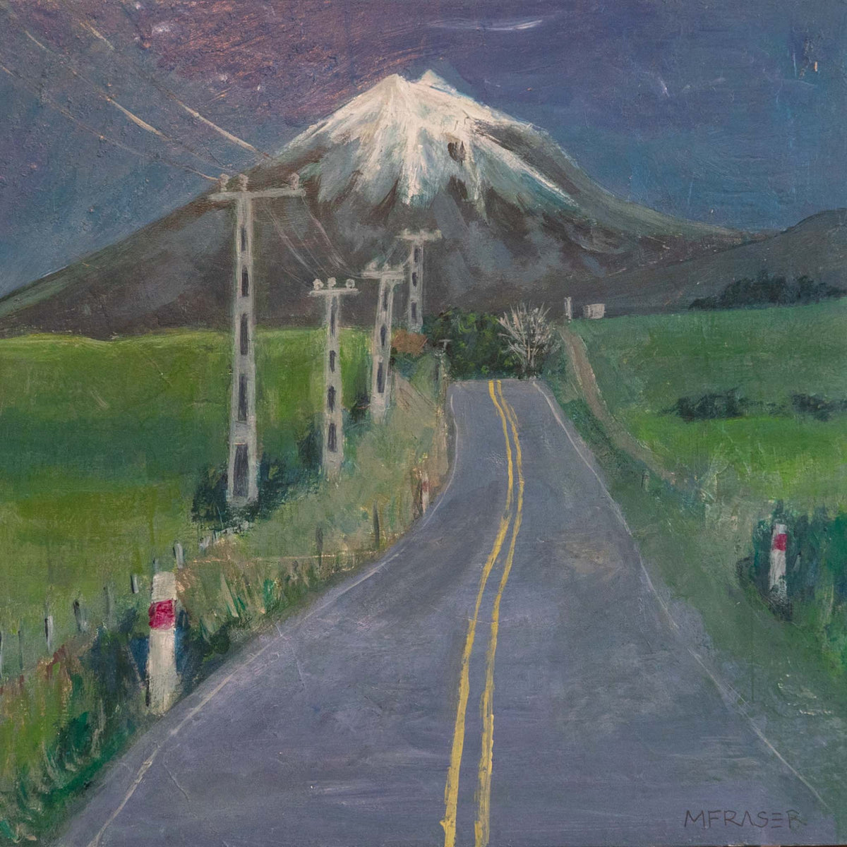 Taranaki | Original Acrylic Painting by Michelle Fraser