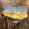 Atacama Desert original acrylic painting by Michelle Fraser NZ artist