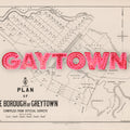 GAYTOWN Ltd. Ed.  Giclée map print of Greytown, Wairarapa New Zealand v01 – toptownz.shop  town slogans 