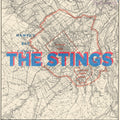 The Stings - Limited edition Giclée map print of Hastings, Hawke's Bay NZ v02 – toptownz