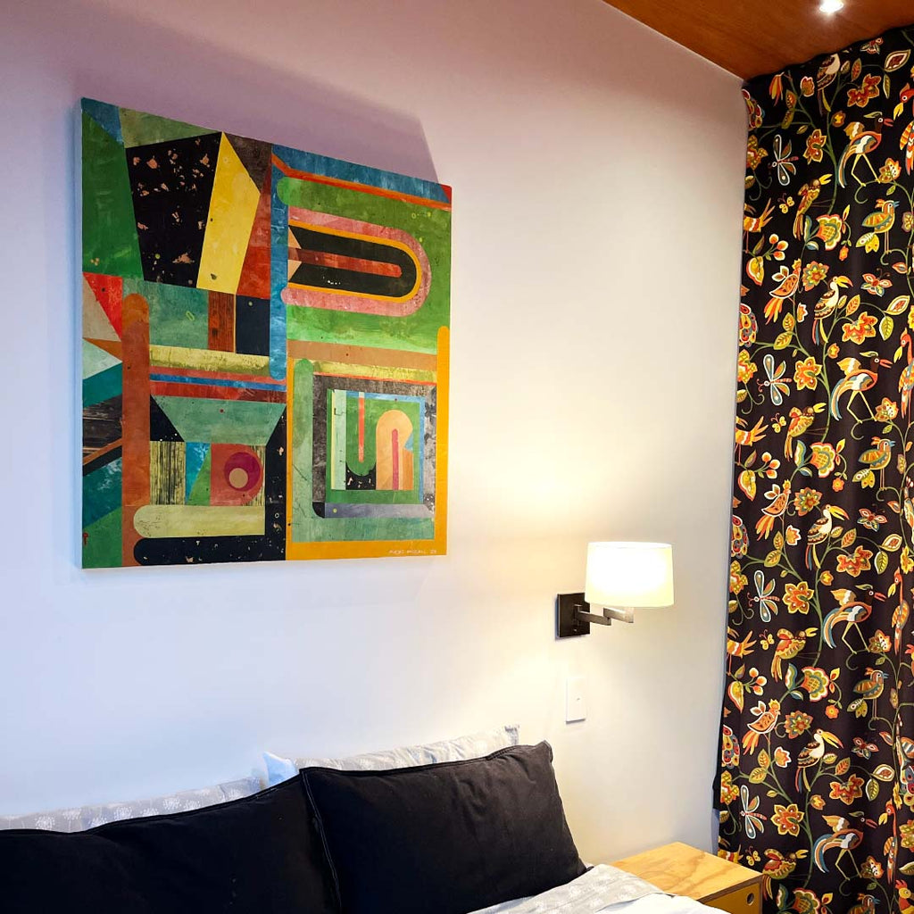 Retro Baby - Original Painting by Michelle Fraser