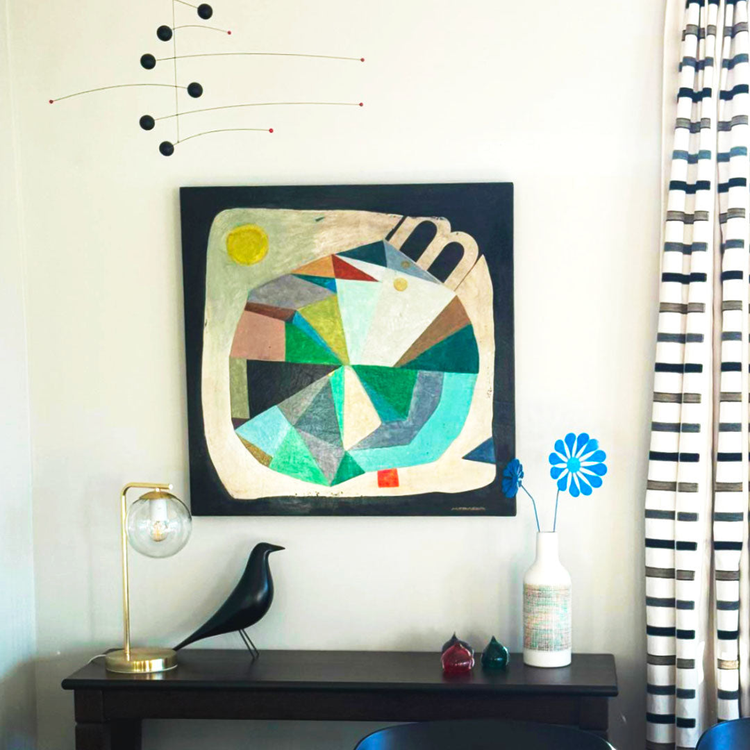 Who Stole My Cheese - Original Painting by Michelle Fraser