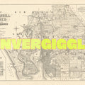 Invergiggle, Limited Edition  Giclée map print of Invercargill, Southland NZ – toptownz