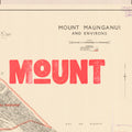 The Mount Limited edition  Giclée map print of Mount Maunganui, Bay of Plenty NZ – toptownz