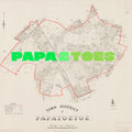'Papatwotoes' Limited edition Giclée map print of Papatoetoe, South Auckland NZ – toptownz