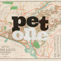 Petone - Limited edition Giclée map print of Petone, Wellington NZ – toptownz