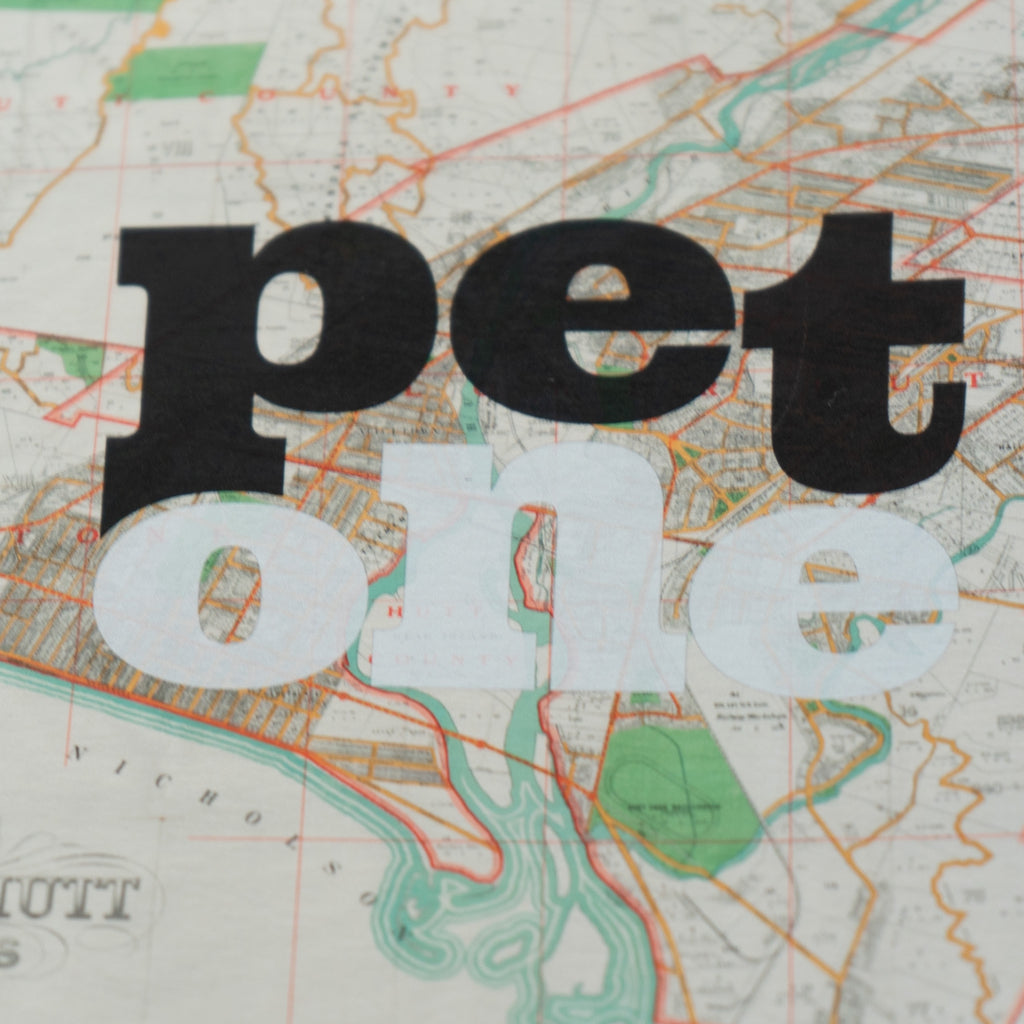 Petone - Limited edition Giclée map print of Petone, Wellington NZ – toptownz Town Slogans