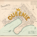 Queenie - Limited edition Giclée map print of Queenstown, Otago NZ v02 – toptownz