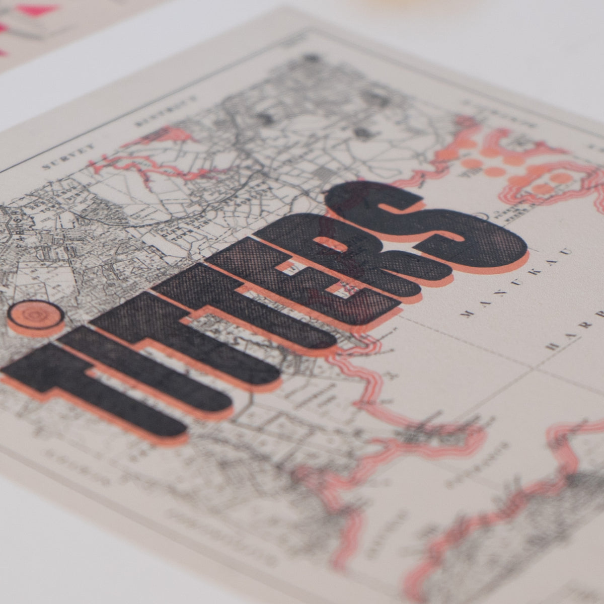 Titters Limited Edition Giclée map print of Titirangi, Waitākere Ranges NZ – toptownz