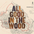 All good in the wood, Limited edition A2 Giclée map print of Woodville, Hawke's Bay NZ – toptownz
