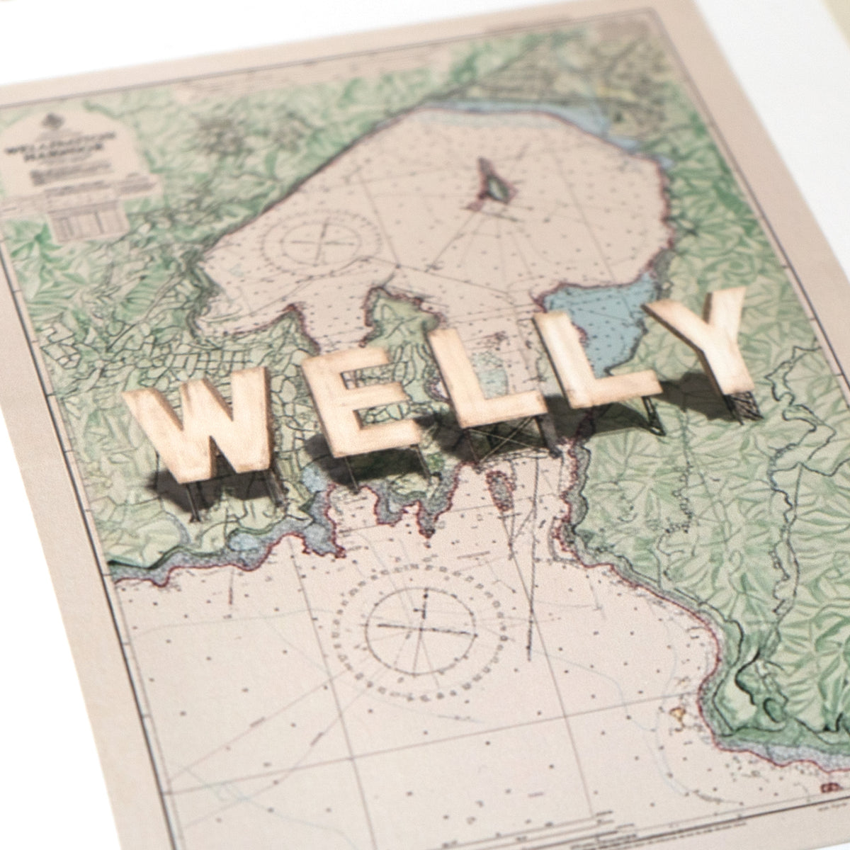 WELLY v3 Giclee Print on cotton Rag, Ltd. Ed Toptownz.shop, Town slogans