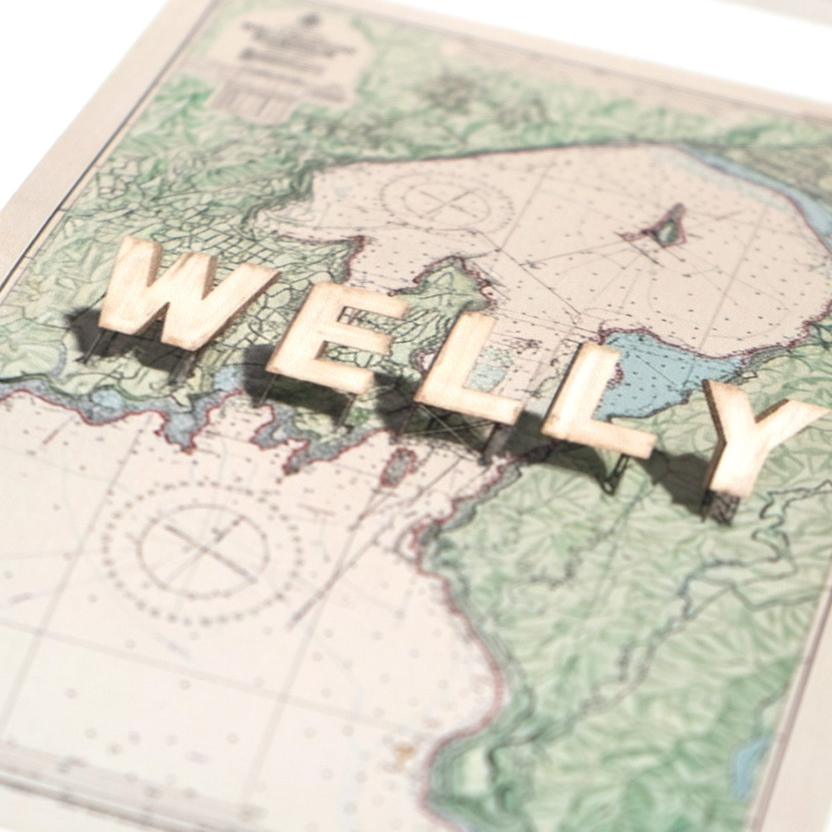 WELLY v3 Giclee Print on cotton Rag, Ltd. Ed Toptownz.shop, Town slogans